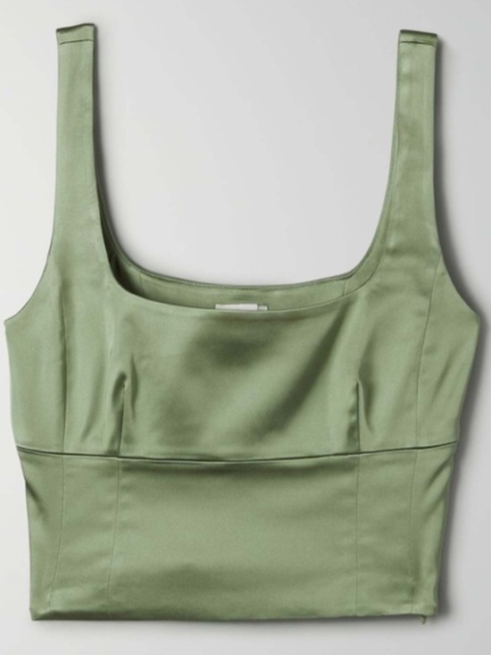Wilfred Tops - Aritzia Wilfred Shine Bustier